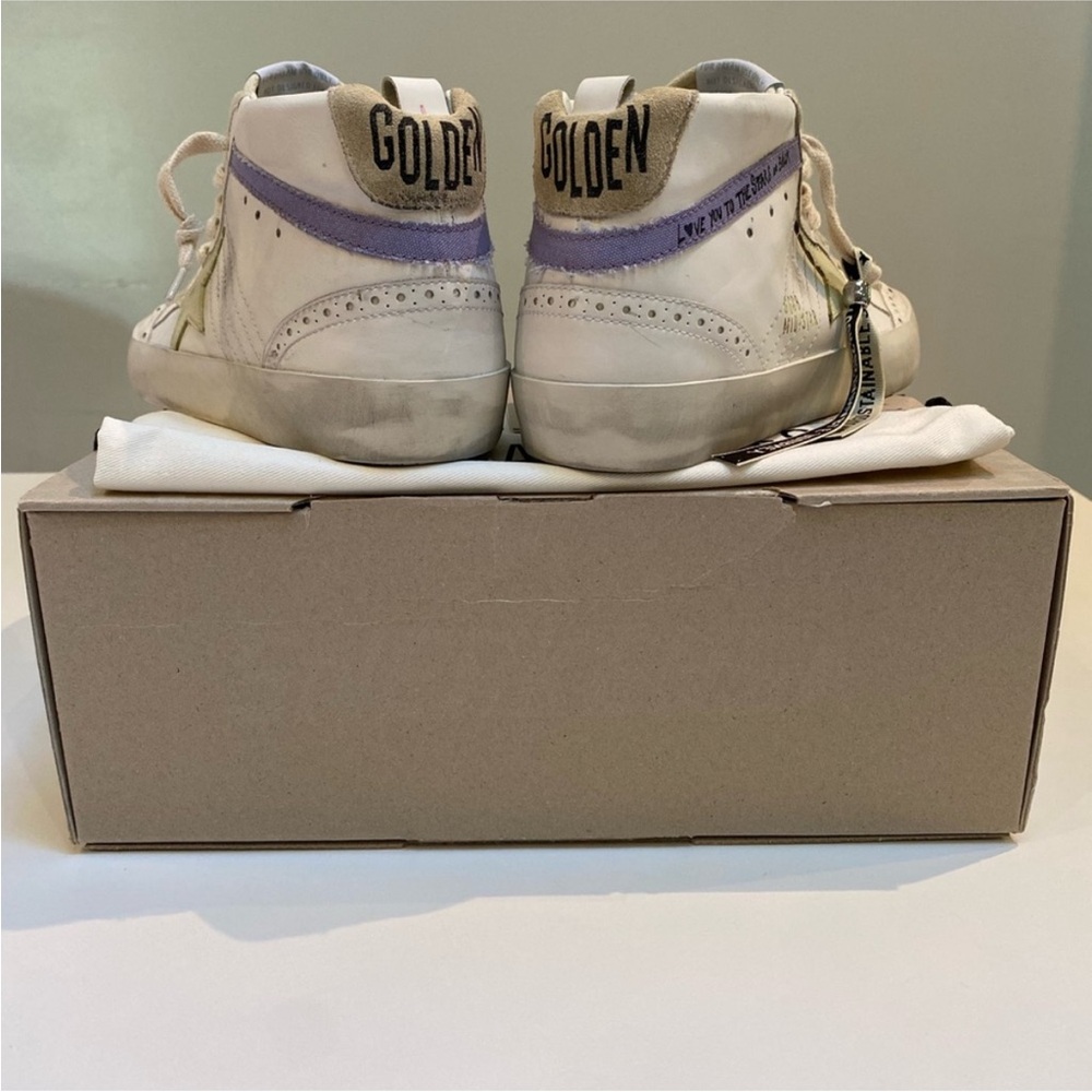 Golden Goose Mid Star sneaker NWT authentic in box - Picture 7 of 16